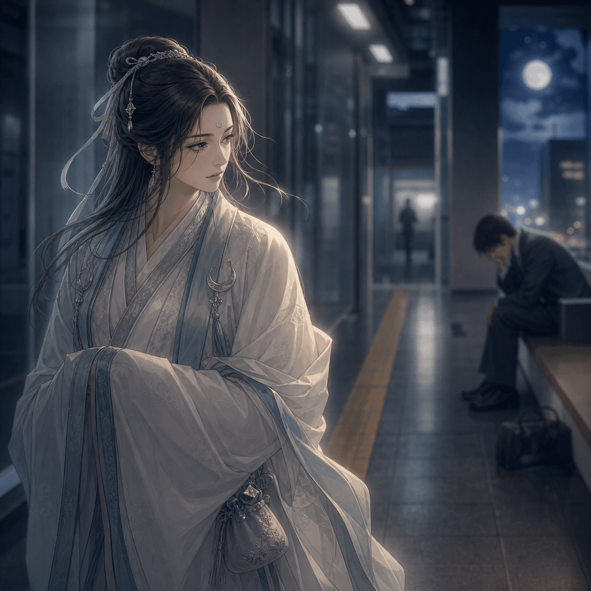 体調悪そうな人発見の主