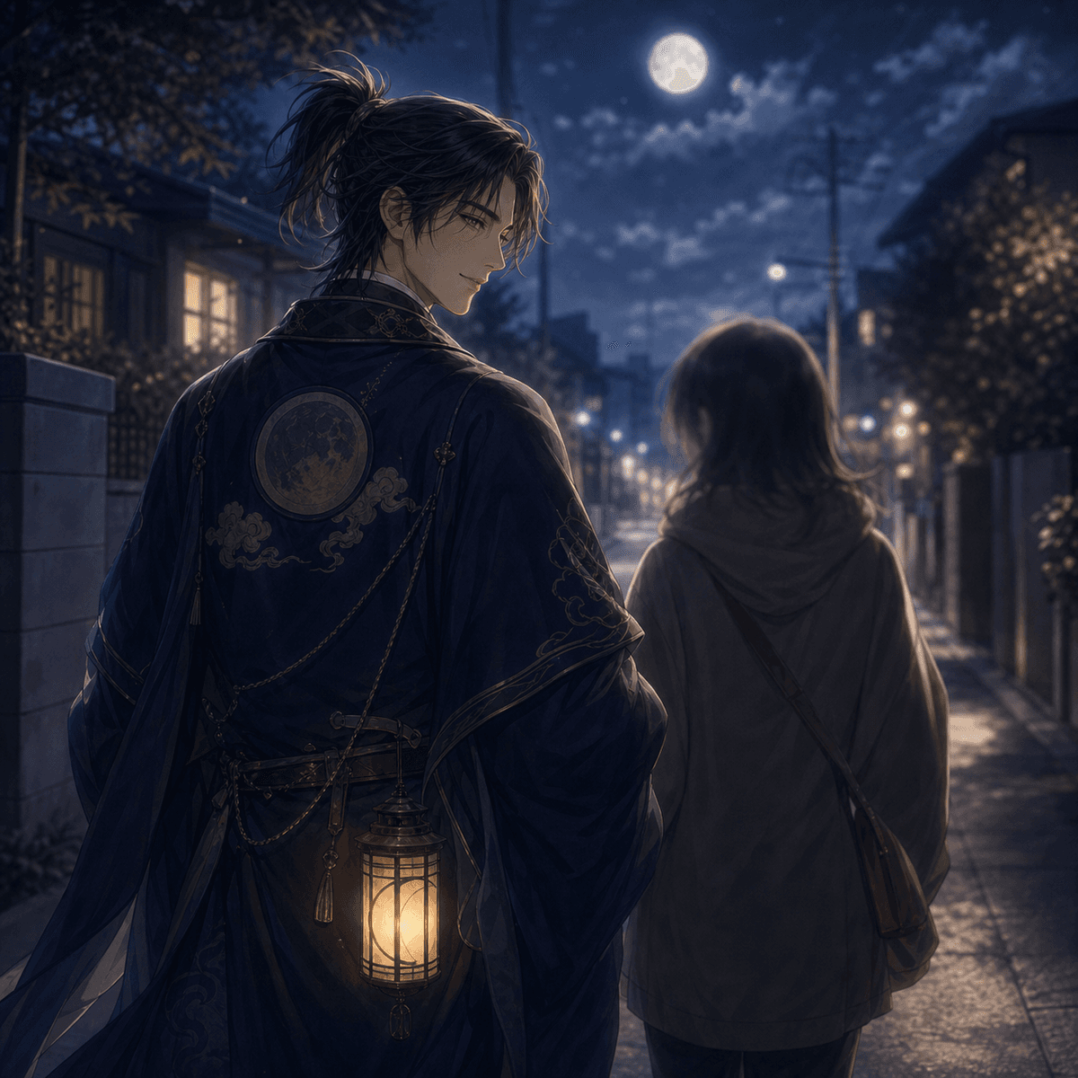 帰り道付き添いの主