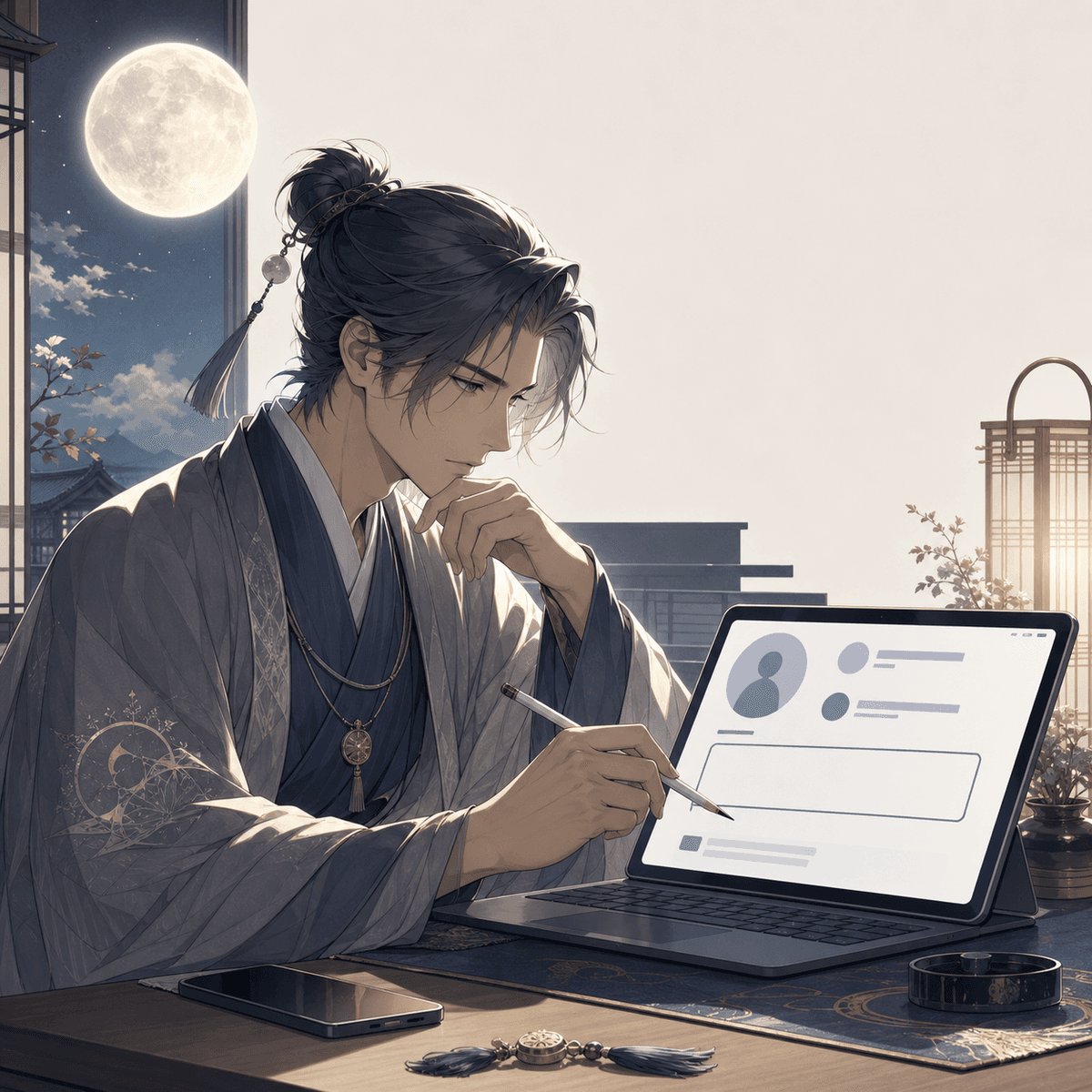 プロフィール文更新の主