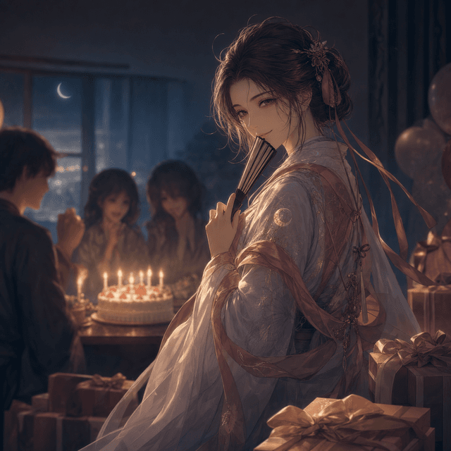 誕生日サプライズの主