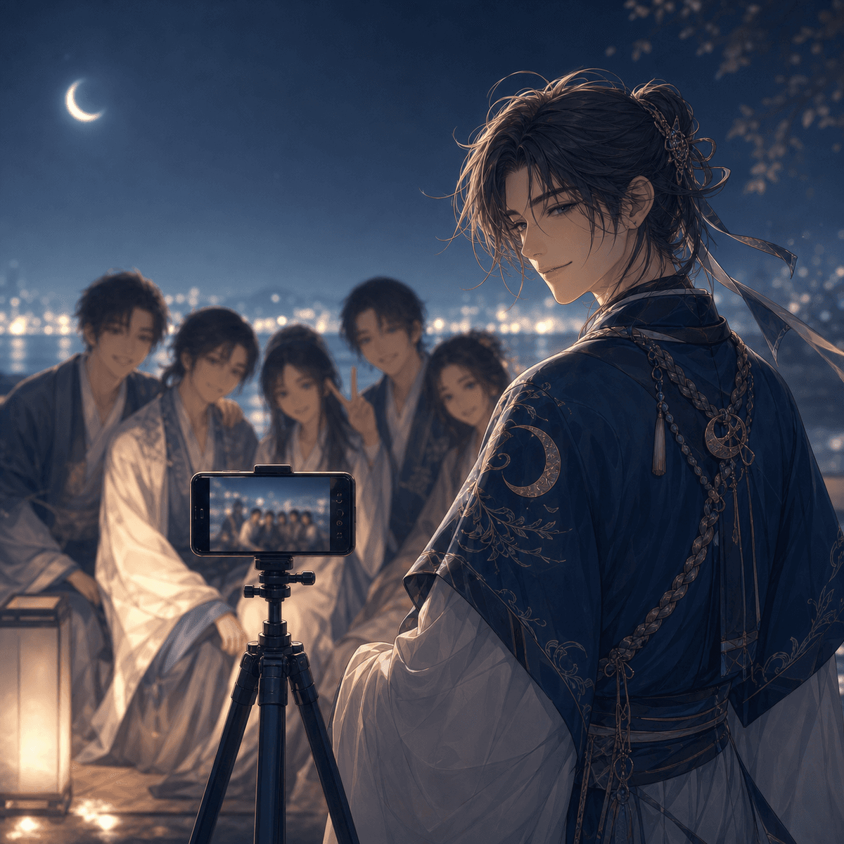 写真撮影の主