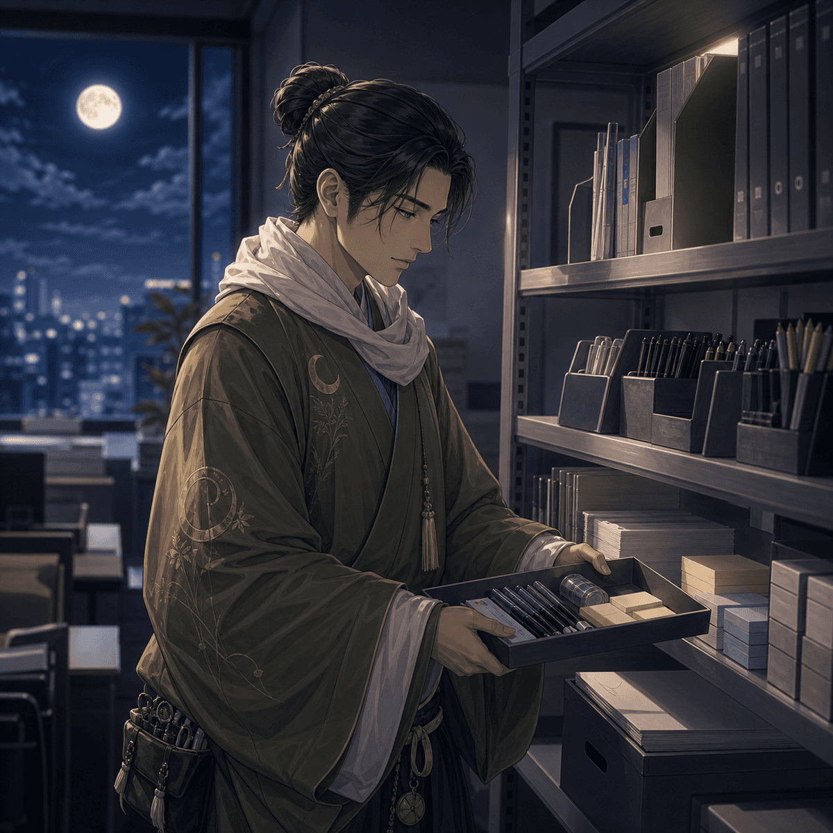 備品補充の主